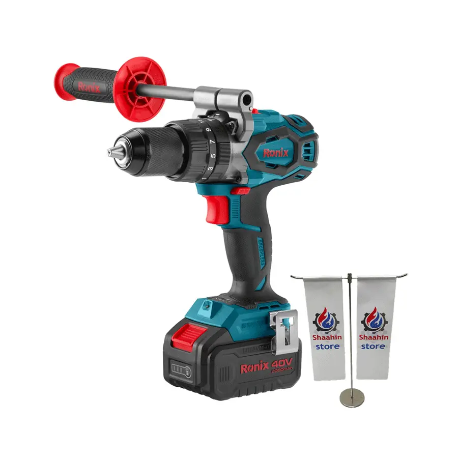 کیت دریل شارژی رونیکس مدل 40V 8905