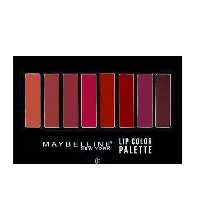 پالت رژ لب 8 رنگ شماره 01 میبلین MAYBELLINE