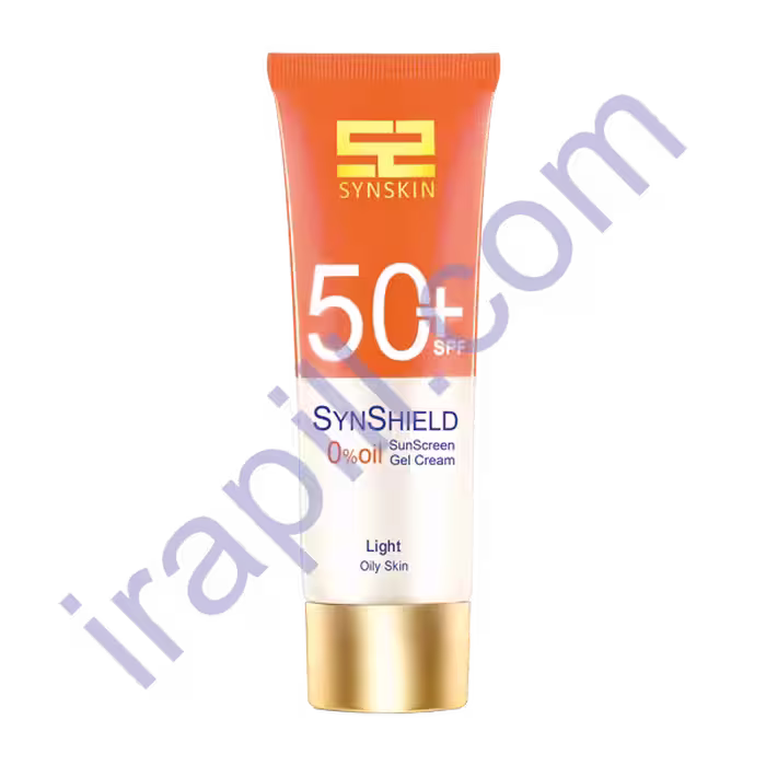 کرم ژل ضد آفتاب فاقد چربی بژ روشن ساین اسکین 50 میلی لیتر