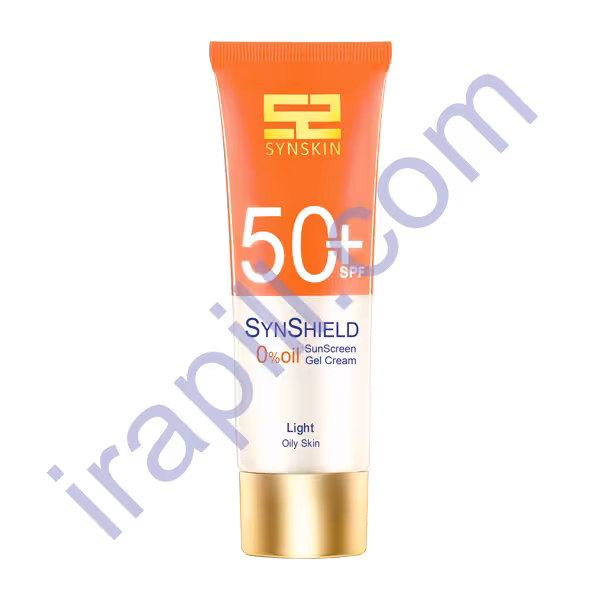 کرم ژل ضد آفتاب فاقد چربی بژ روشن ساین اسکین 50 میلی لیتر