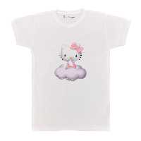 تی شرت بچگانه پرمانه طرح Kitty کد pmt.2398