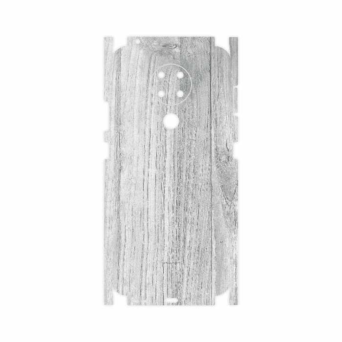 برچسب پوششی ماهوت مدل White Wood-FullSkin مناسب برای گوشی موبایل نوکیا 3.4