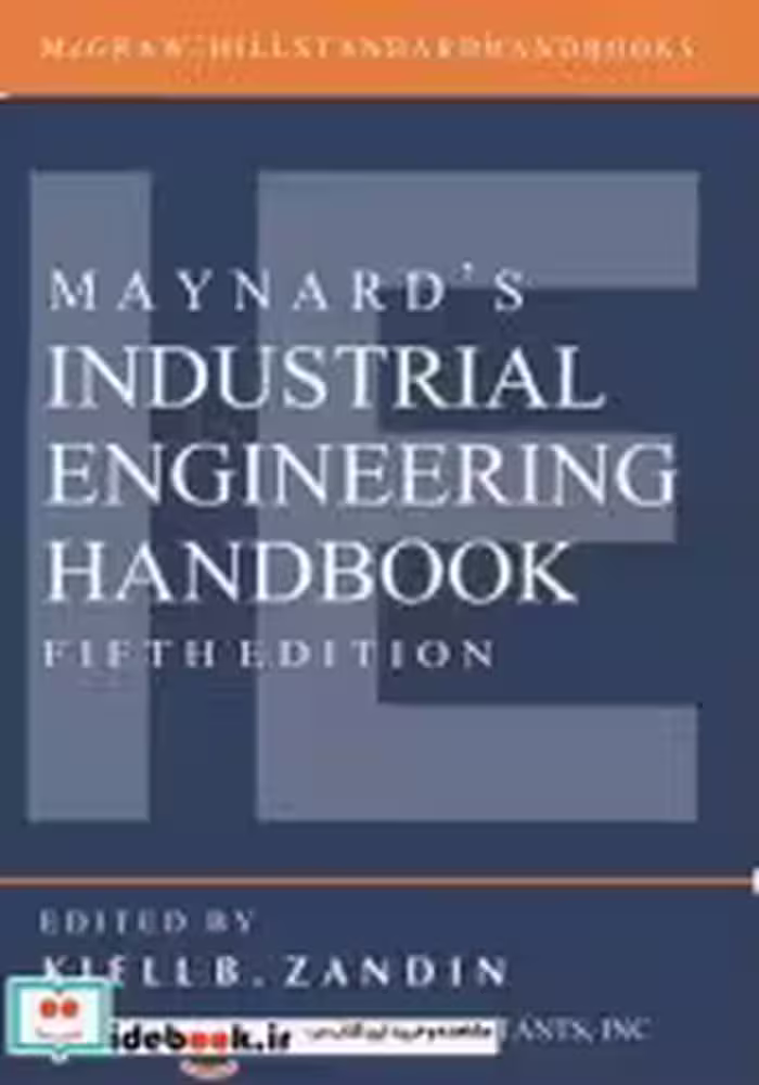 خرید کتاب MAYNARD S INDUSTRIAL ENGINEERING HANDBOOK | ایده بوک