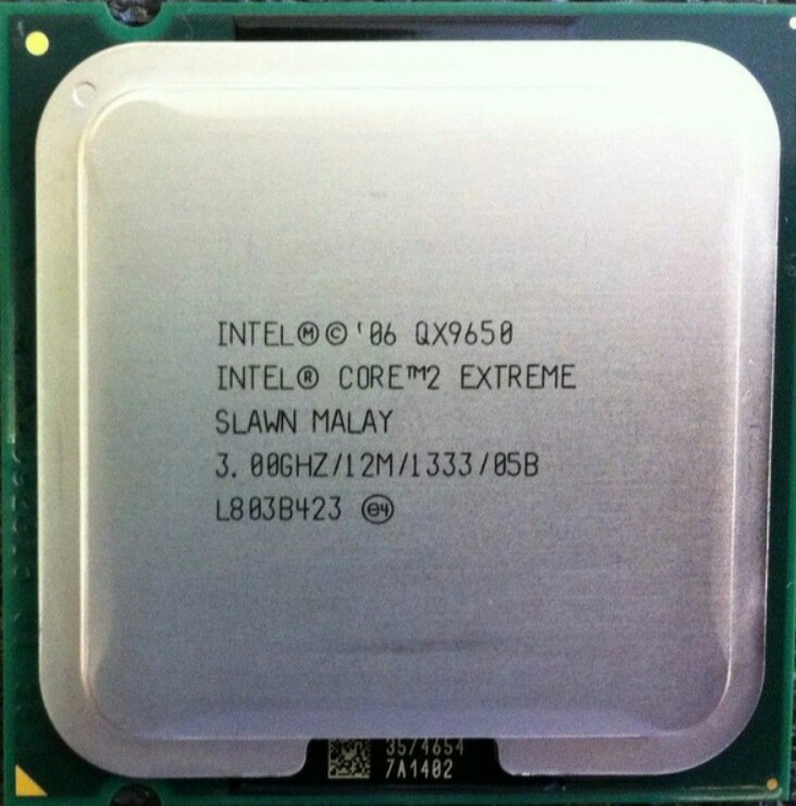 پردازنده اینتل مدل کیو ایکس 9650 با فرکانس 3.0 گیگاهرتز