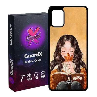 کاور گارد ایکس طرح Girl مدل Glass10223 مناسب برای گوشی موبایل سامسونگ Galaxy A71