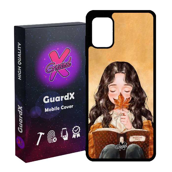 کاور گارد ایکس طرح Girl مدل Glass10223 مناسب برای گوشی موبایل سامسونگ Galaxy A71