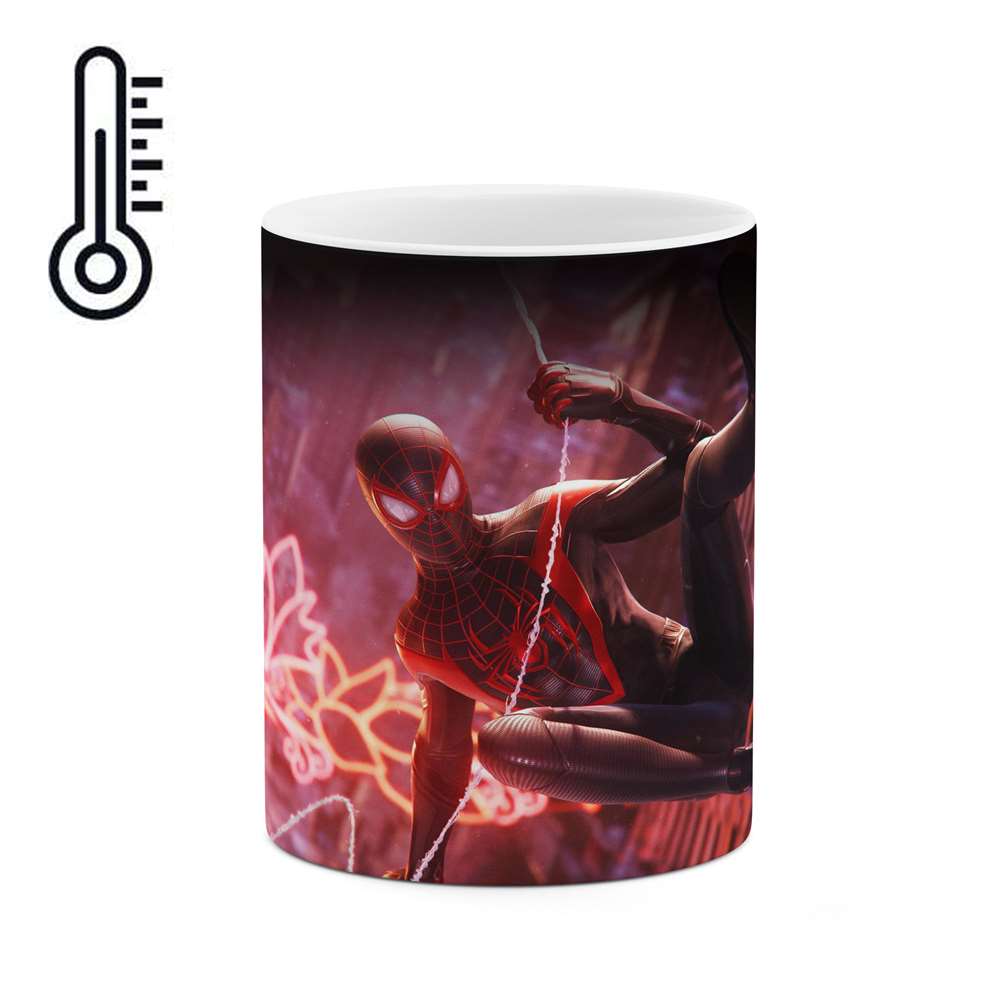 ماگ حرارتی طرح مردعنکبوتی مدل mgph13846