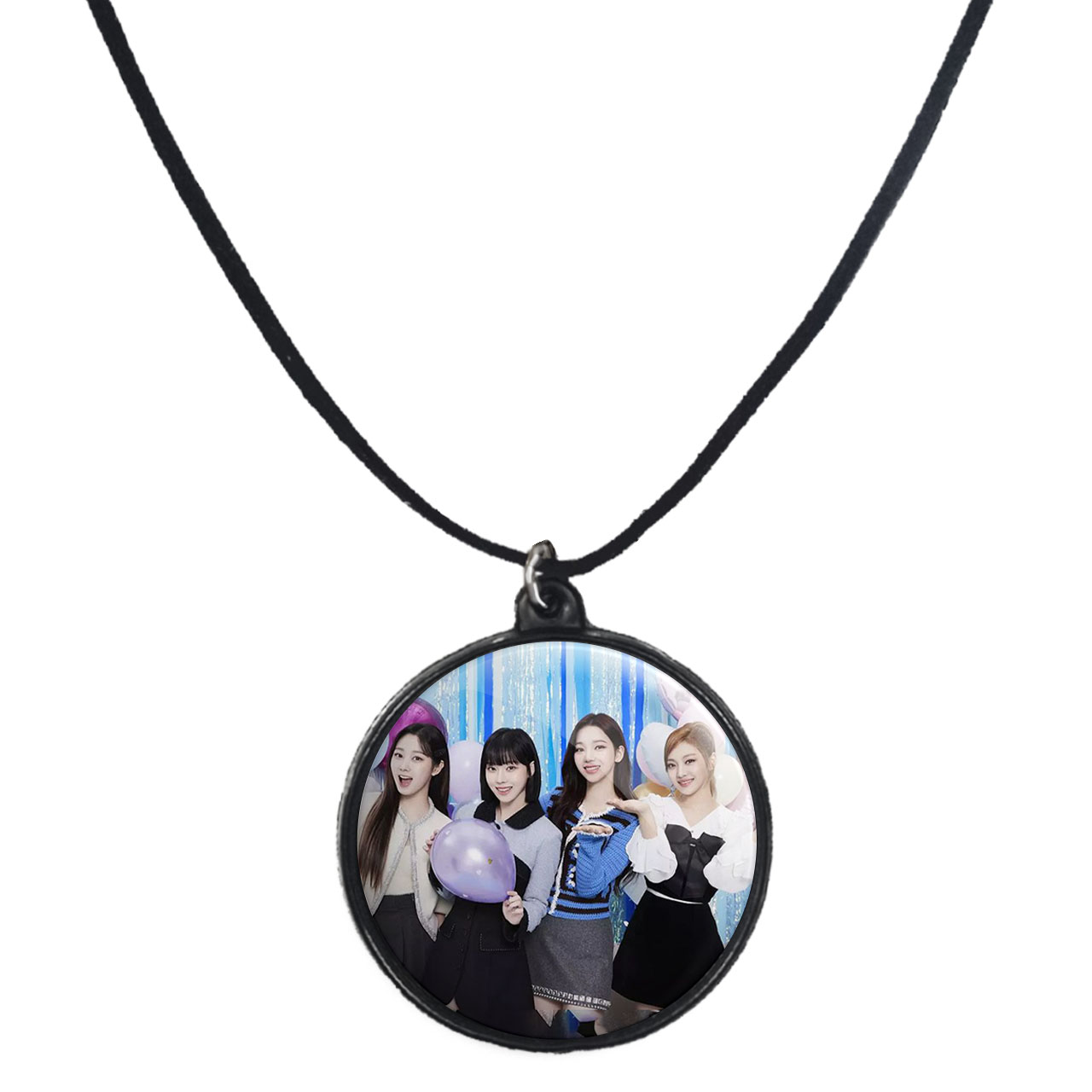 گردنبند پرمانه طرح aespa کد pmb.18518 مدل دو طرفه