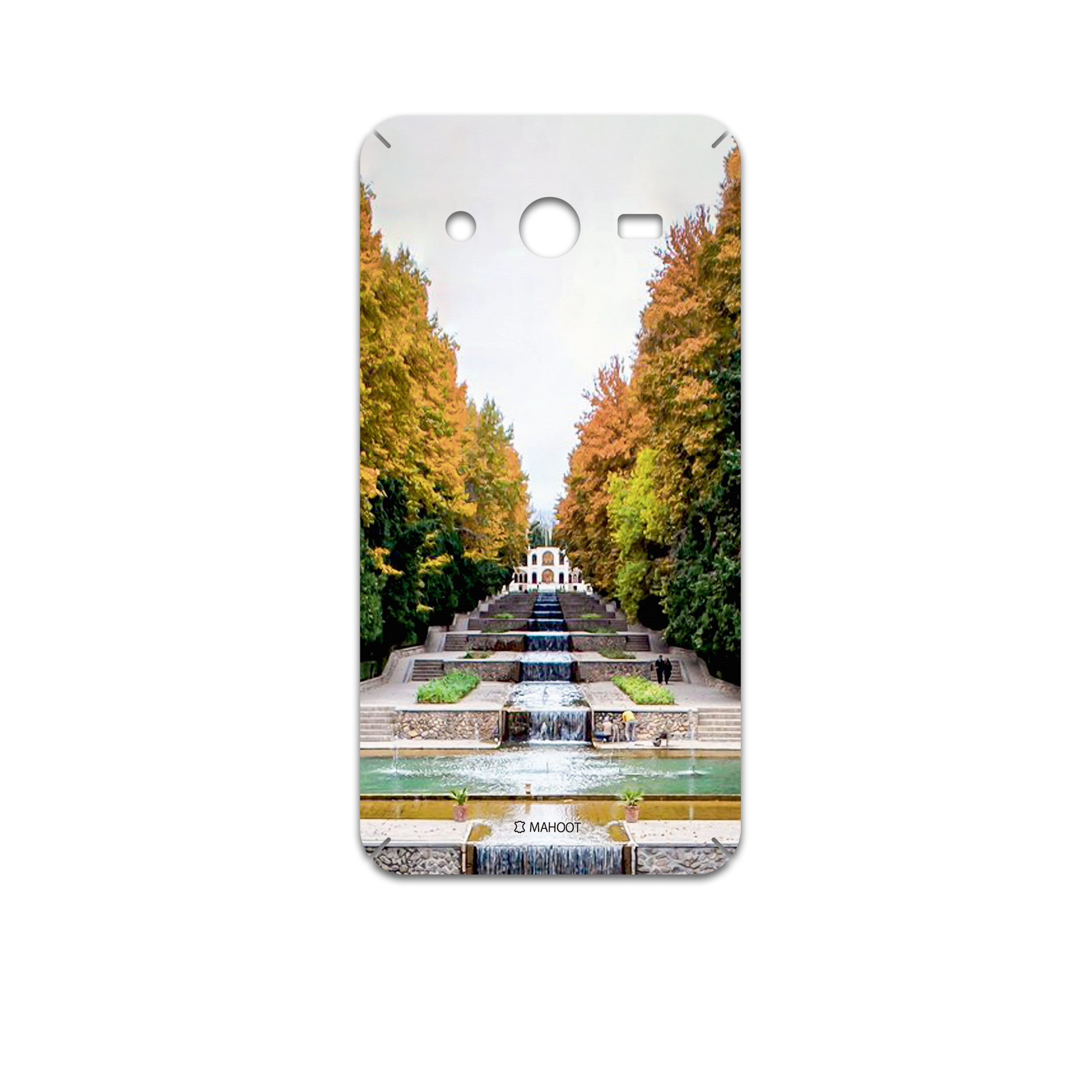 برچسب پوششی ماهوت مدل SHAHZADEH-Garden مناسب برای گوشی موبایل سامسونگ Galaxy Core 2