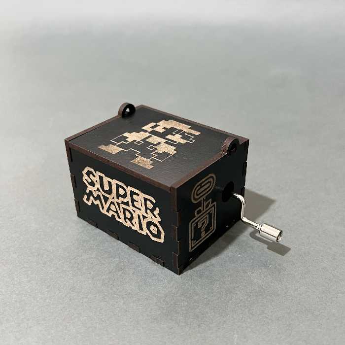 جعبه موزیکال اینو دلا ویتا مدل Arca Figura ملودی Super Mario سوپر ماریو طرح قارچ خور بازی میکرو