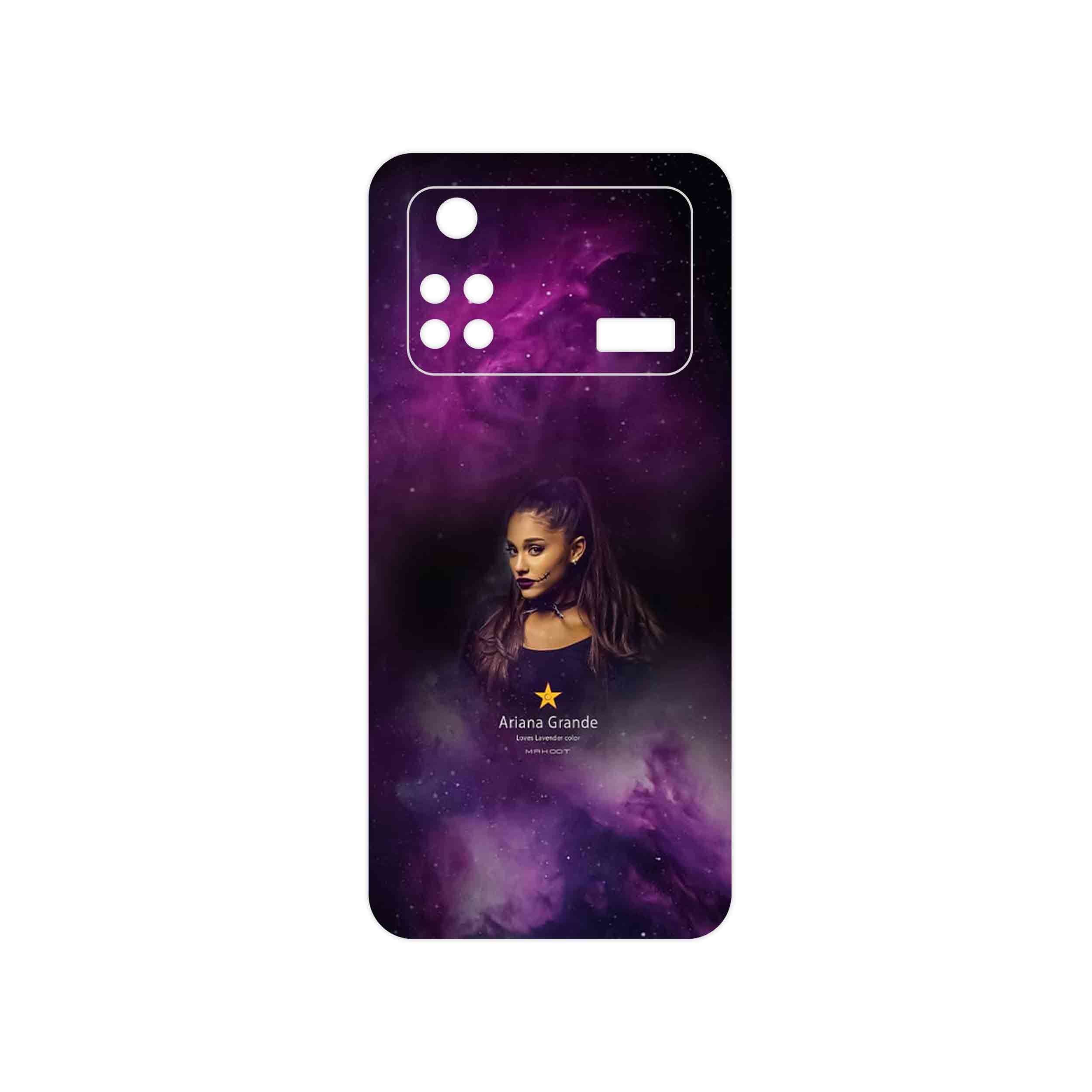 برچسب پوششی ماهوت مدل Ariana Grande مناسب برای گوشی موبایل شیائومی Poco M4 Pro 4G