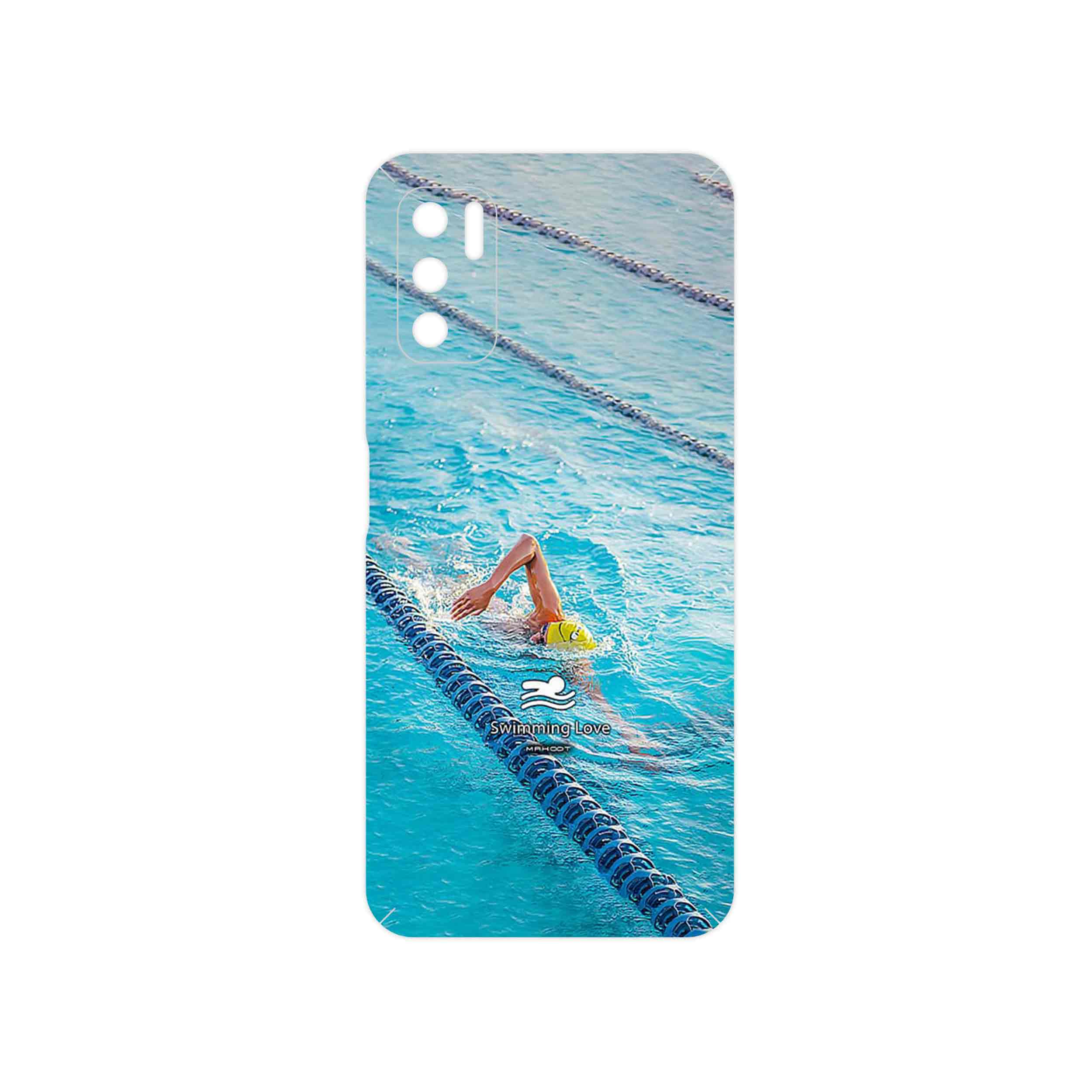 برچسب پوششی ماهوت مدل Swimming مناسب برای گوشی موبایل شیائومی Redmi Note 11SE