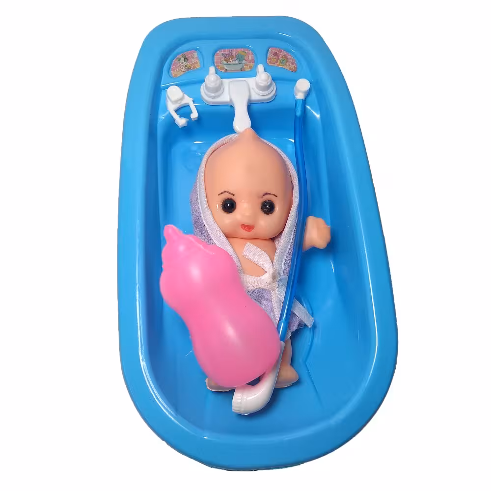 عروسک حمام طرح بی بی وان کد DBS_10169
