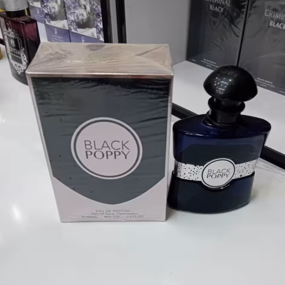 ادکلن black poppy اماراتی
