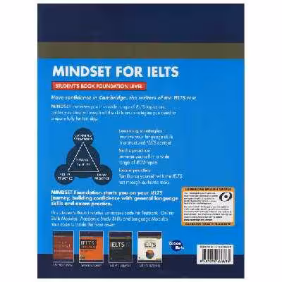 کتاب MINDSET FOR IELTS اثر جمعی از نویسندگان انتشارات زبان مهر 4 جلدی