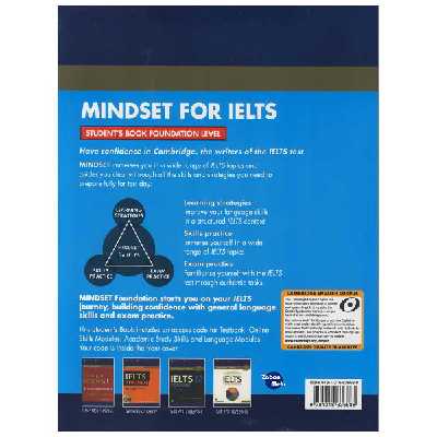 کتاب MINDSET FOR IELTS اثر جمعی از نویسندگان انتشارات زبان مهر 4 جلدی