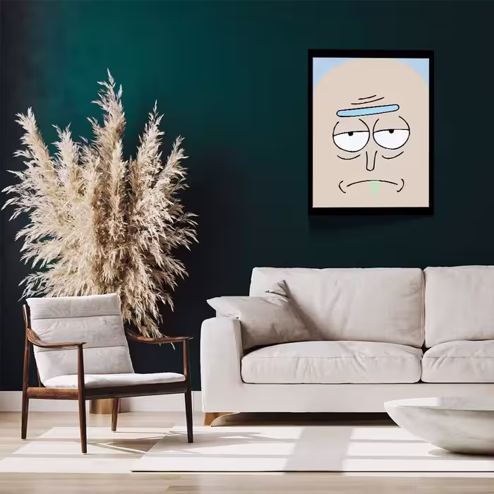 تابلو مدل Rick &amp; Morty کد F-1042