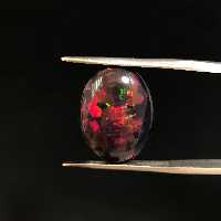 سنگ اوپال معدنی بیضی شناسه 8191