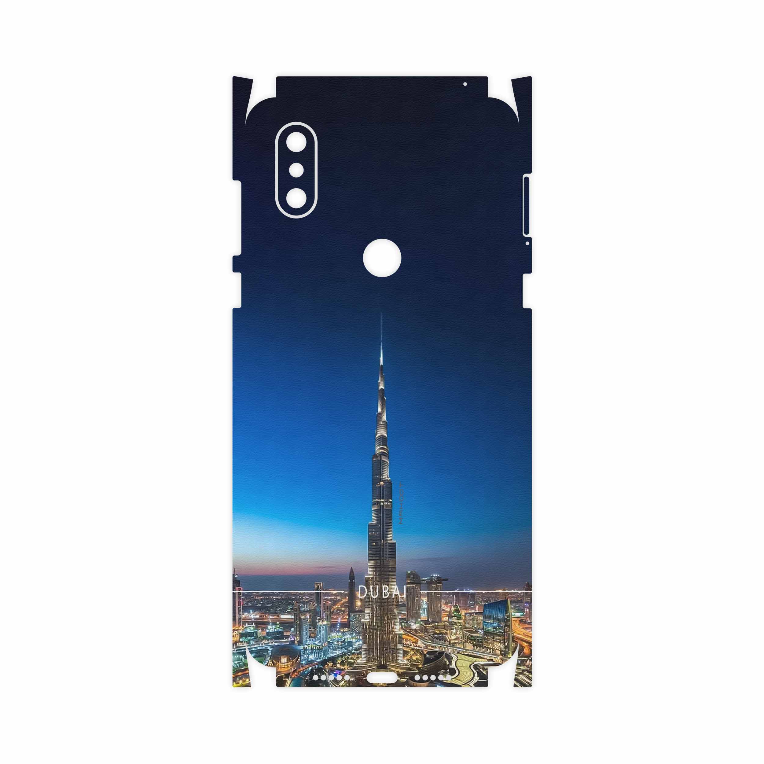 برچسب پوششی ماهوت مدل Dubai City-FullSkin مناسب برای گوشی موبایل شیائومی Mi Mix 3