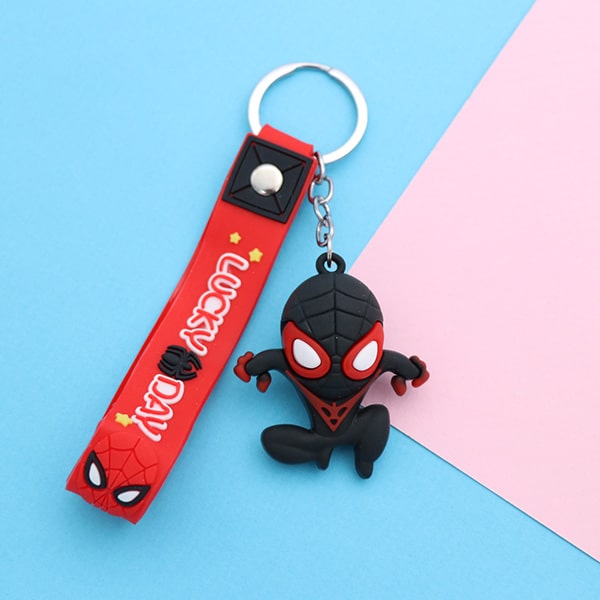 سرکلیدی سیلیکونی اسپایدرمن مرد عنکبوتی مشکی 32774