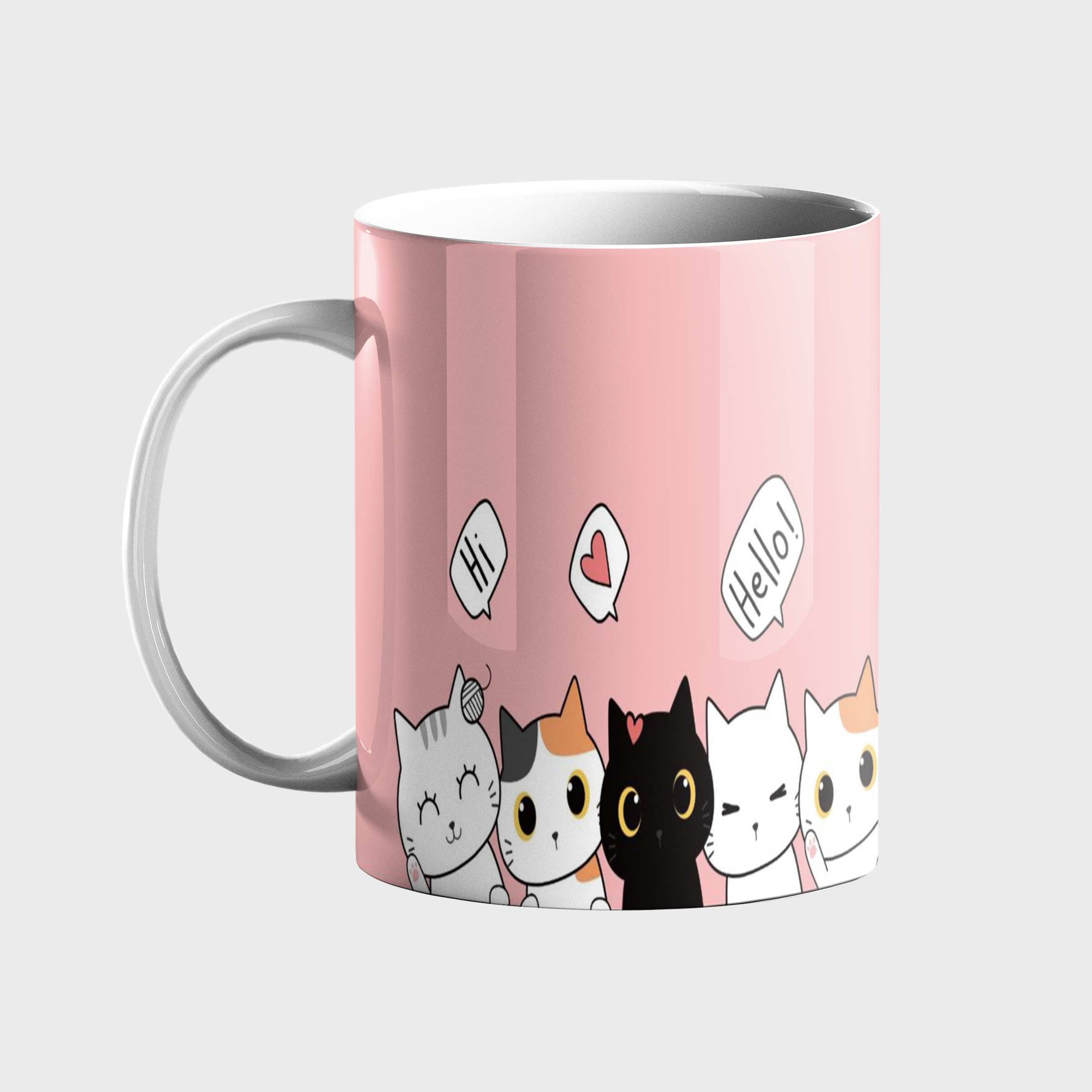 ماگ طرح گربه کد 248