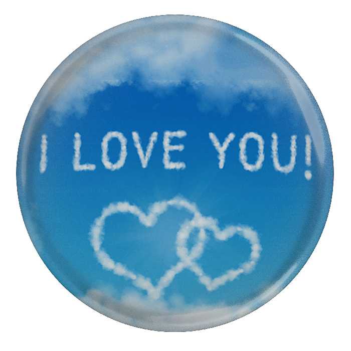 پیکسل طرح I love you مدل S10131