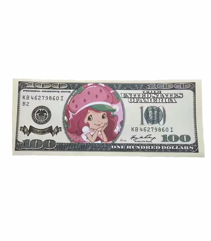 اسکناس مدل 100 دلاری بسته 200 عددی