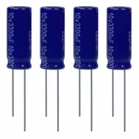 خازن الکترولیت 3300 میکروفاراد 10 ولت آکسبوم مدل TEC-33210 بسته 4 عددی 