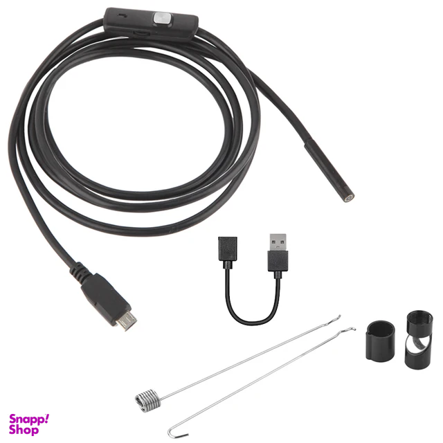کابل اندوسکوپی MicroUSB مدل 123 طول 2 متر