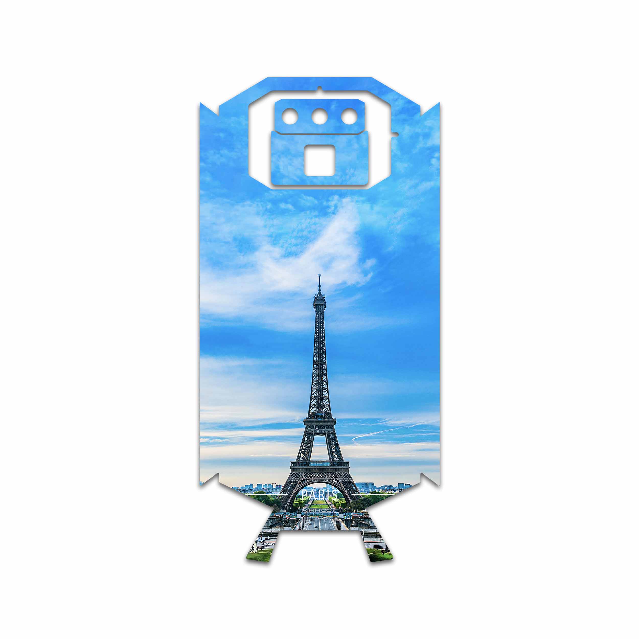 برچسب پوششی ماهوت مدل Paris City مناسب برای گوشی موبایل دوجی S70