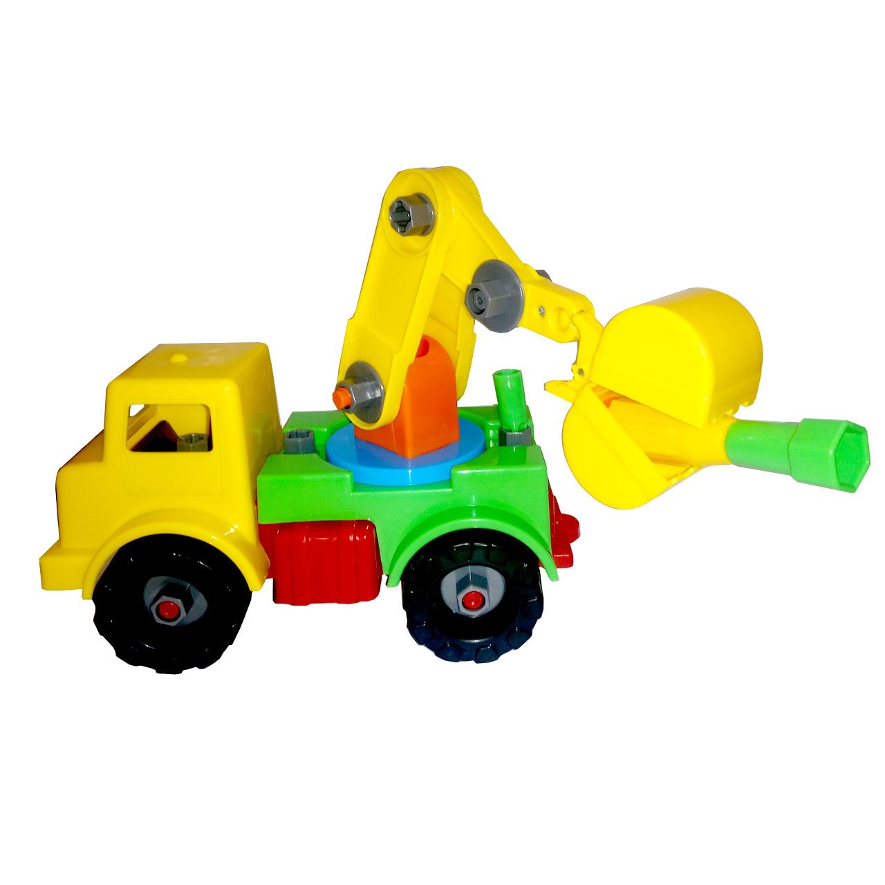 اسباب بازی ساختنی نیکو تویز مدل crane truck