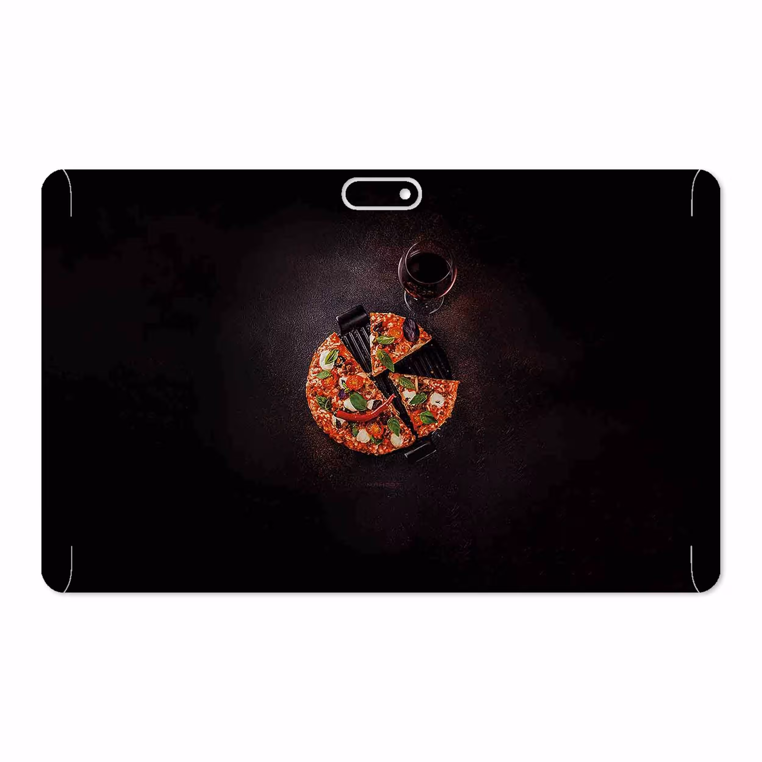 برچسب پوششی ماهوت مدل Pizza مناسب برای تبلت جی ال ایکس W11 Plus