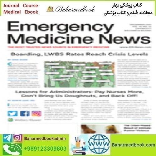 Emergency Medicine News Volume 44 1 to 12 2022 TRUE PDF p