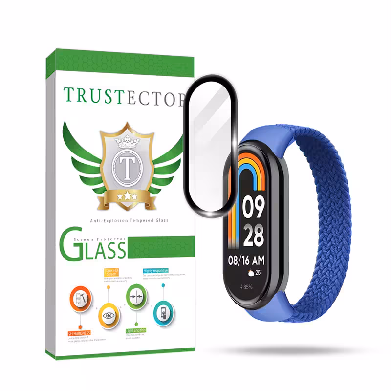 محافظ صفحه نمایش تراستکتور مدل PMMAWT مناسب برای ساعت هوشمند شیائومی Mi Band 8 | کالا برتری