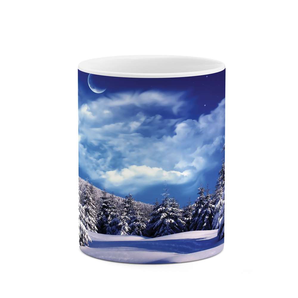 ماگ طرح منظره برفی مدل mgs10177