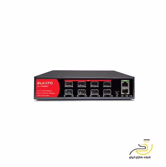 سوئیچ شبکه 8 پورت POE الکاتو مدل EL-1FG820GP