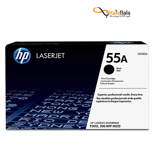 خرید کارتریج لیزری مشکی HP 55A با قیمت مناسب و ارسال سریع