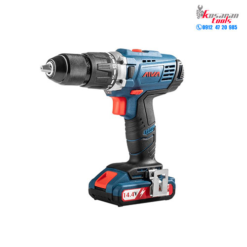دریل شارژی 14.4 ولت چکشی ARVA مدل 5813