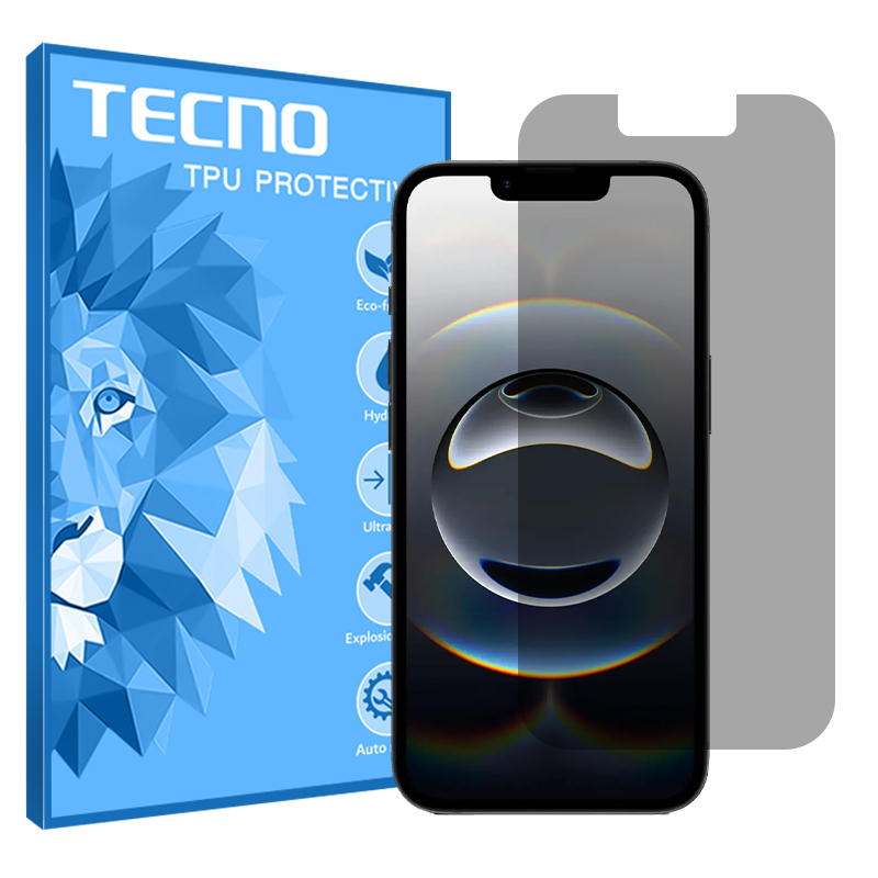 گلس اپل iPhone 16e مدل هیدروژلی پرایوسی برند تکنو کد S