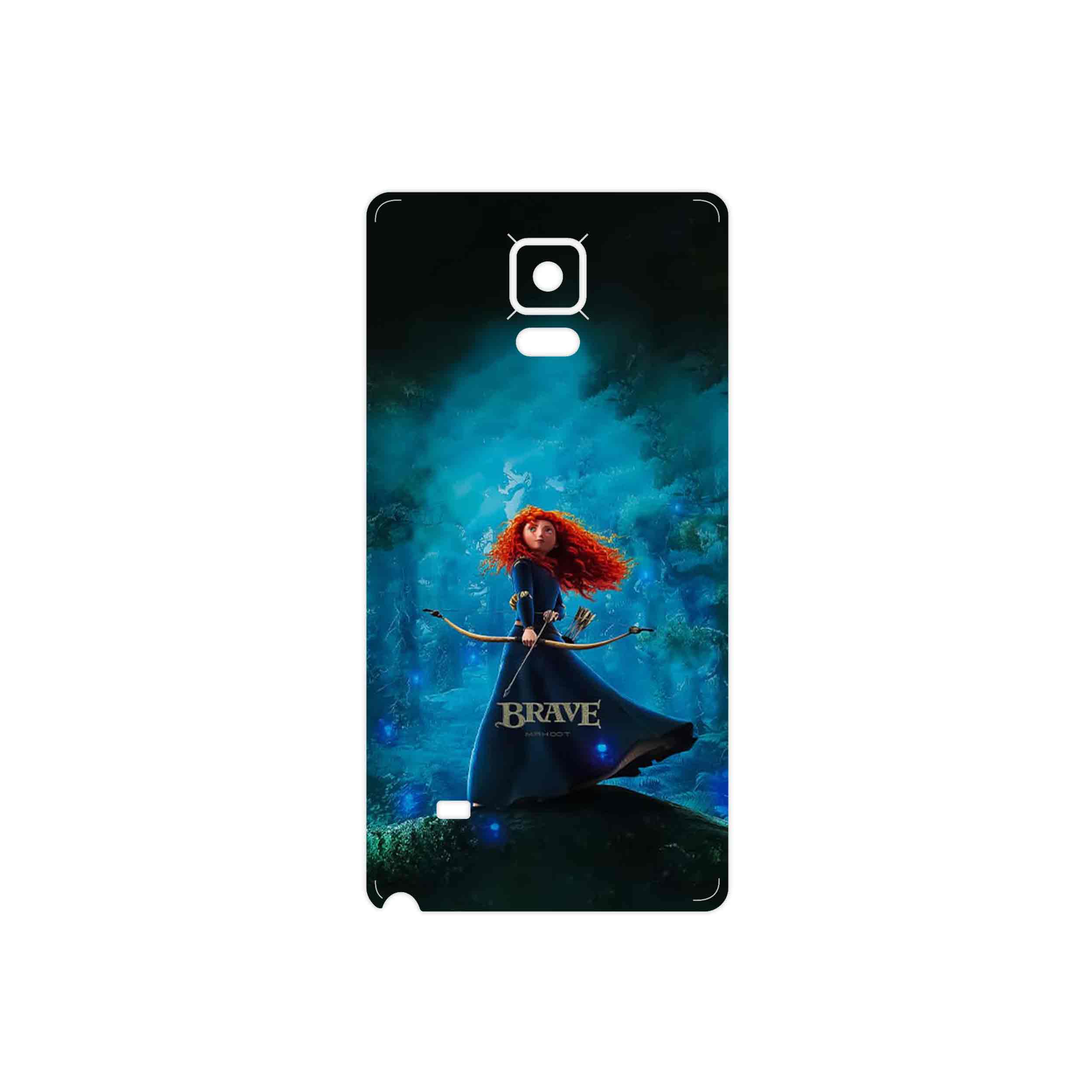 برچسب پوششی ماهوت مدل Brave مناسب برای گوشی موبایل سامسونگ Galaxy Note 4