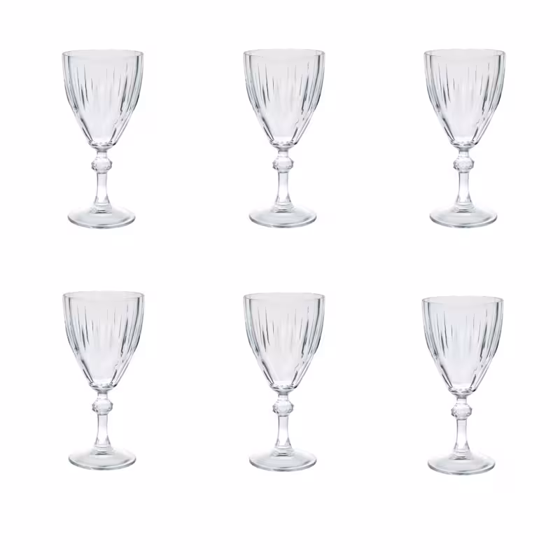 لیوان پاشاباغچه مدل Diamond بسته 6 عددی