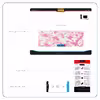 برچسب پوششی ماهوت مدل Army-Pink-pixel مناسب برای تبلت سامسونگ Galaxy Tab S 10.5 2014 T805