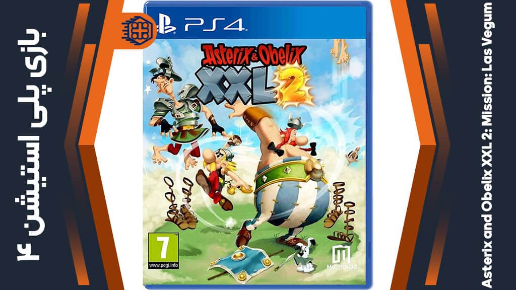 دیسک بازی Asterix and Obelix XXL 2: Mission: Las Vegum – مخصوص PS4