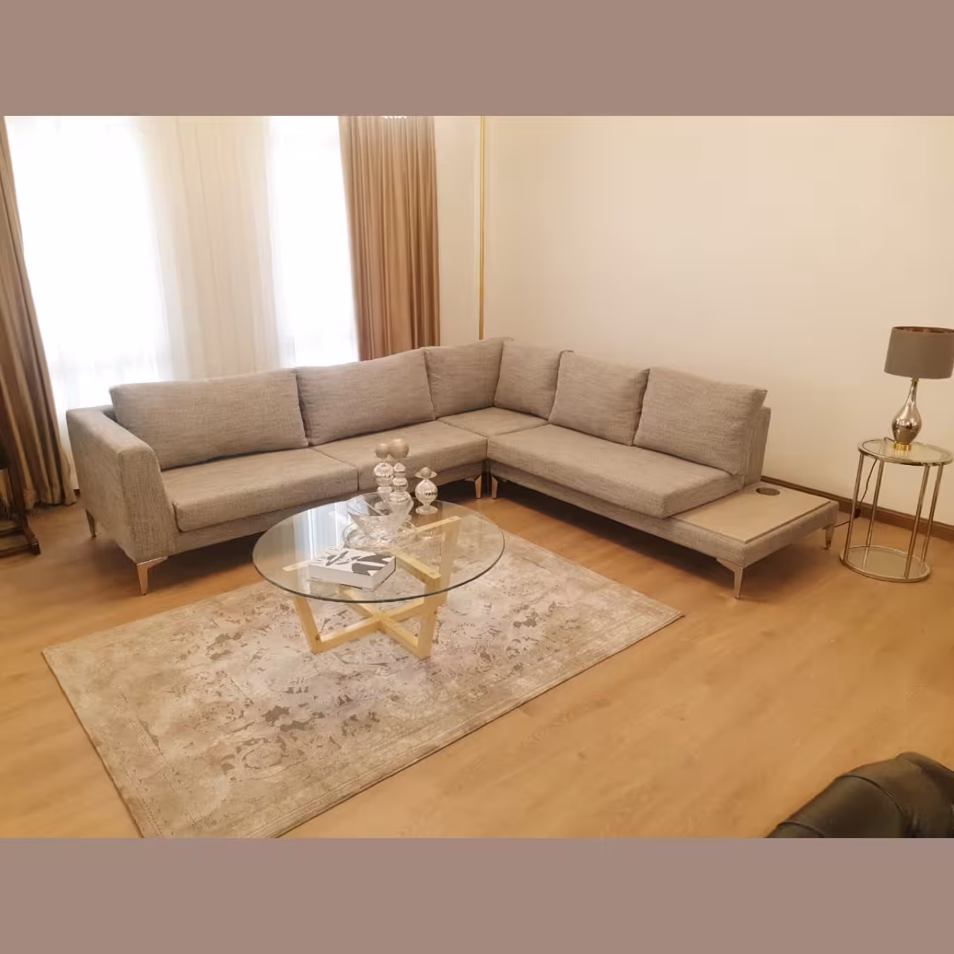مبل ال ساده (ارسال با باربری و پس کرایه )