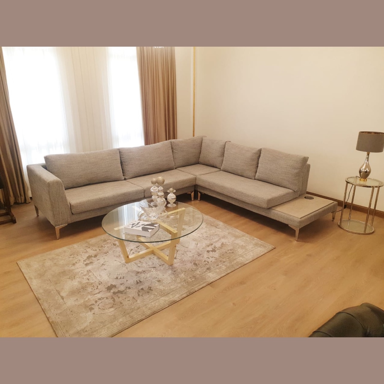 مبل ال ساده (ارسال با باربری و پس کرایه )