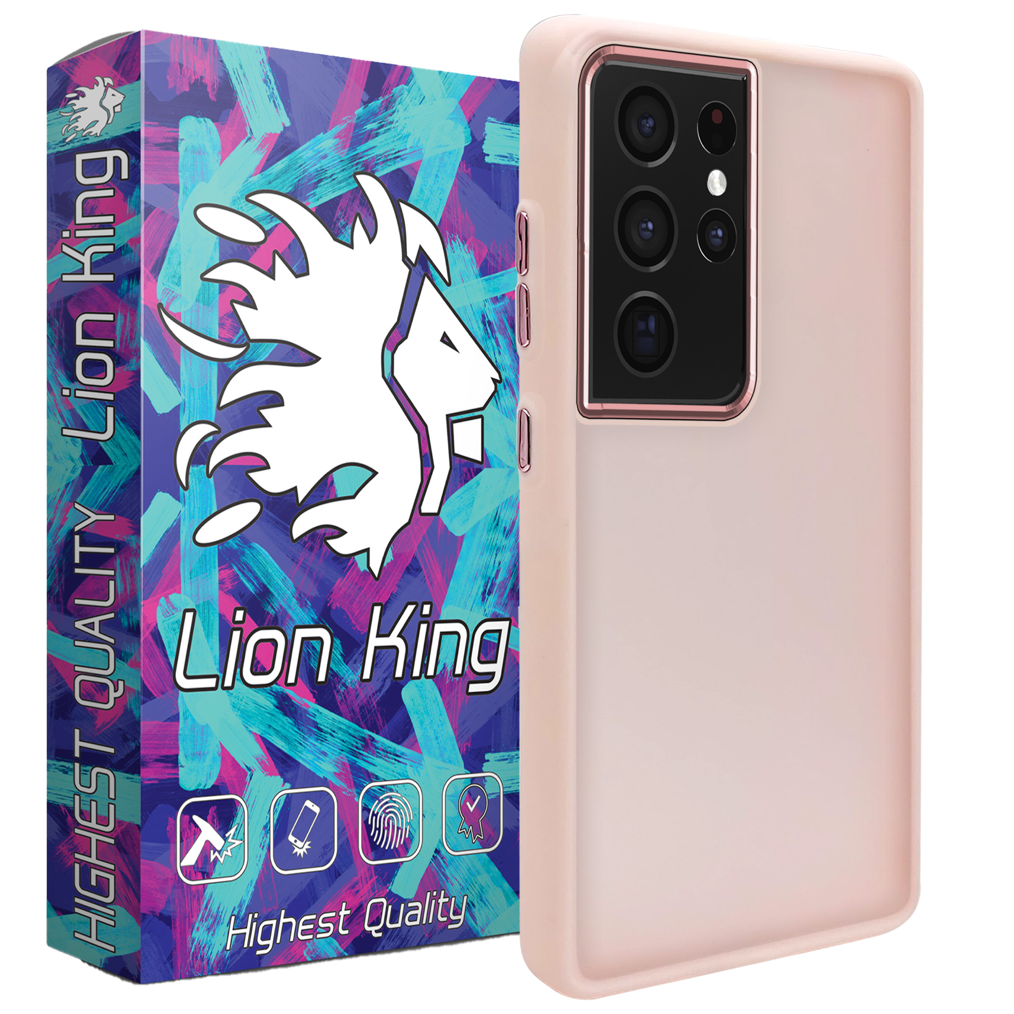    کاور لاین کینگ مدل DORTAKRANG مناسب برای گوشی موبایل سامسونگ Galaxy S21 Ultra