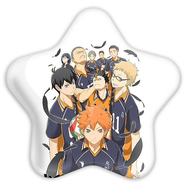 پیکسل خندالو طرح انیمه آبشار سرنوشت هایکیو کاگیاما مدل ستاره ای کد 10089