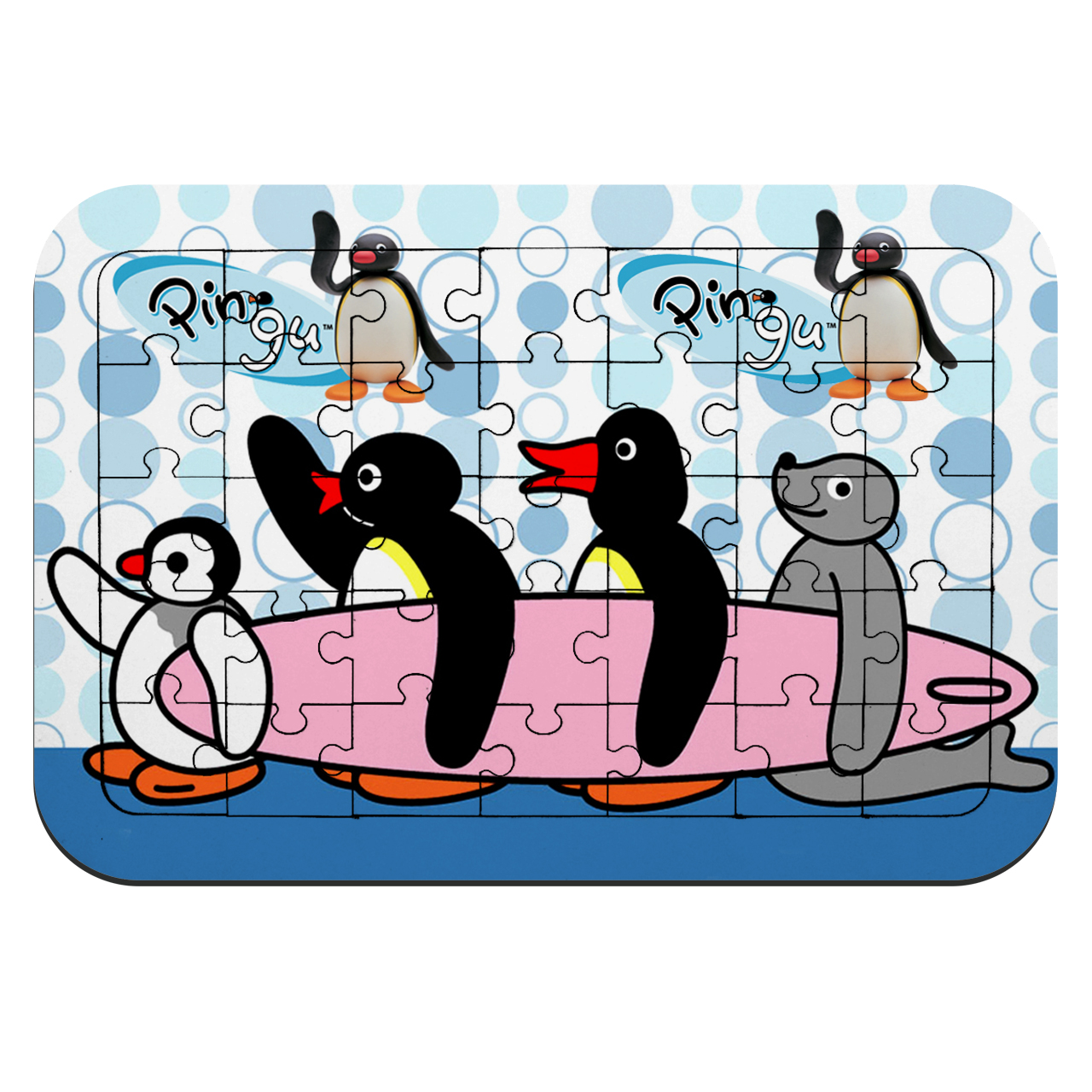 پازل 35 تکه طرح انیمیشن پینگو مدل NI1123