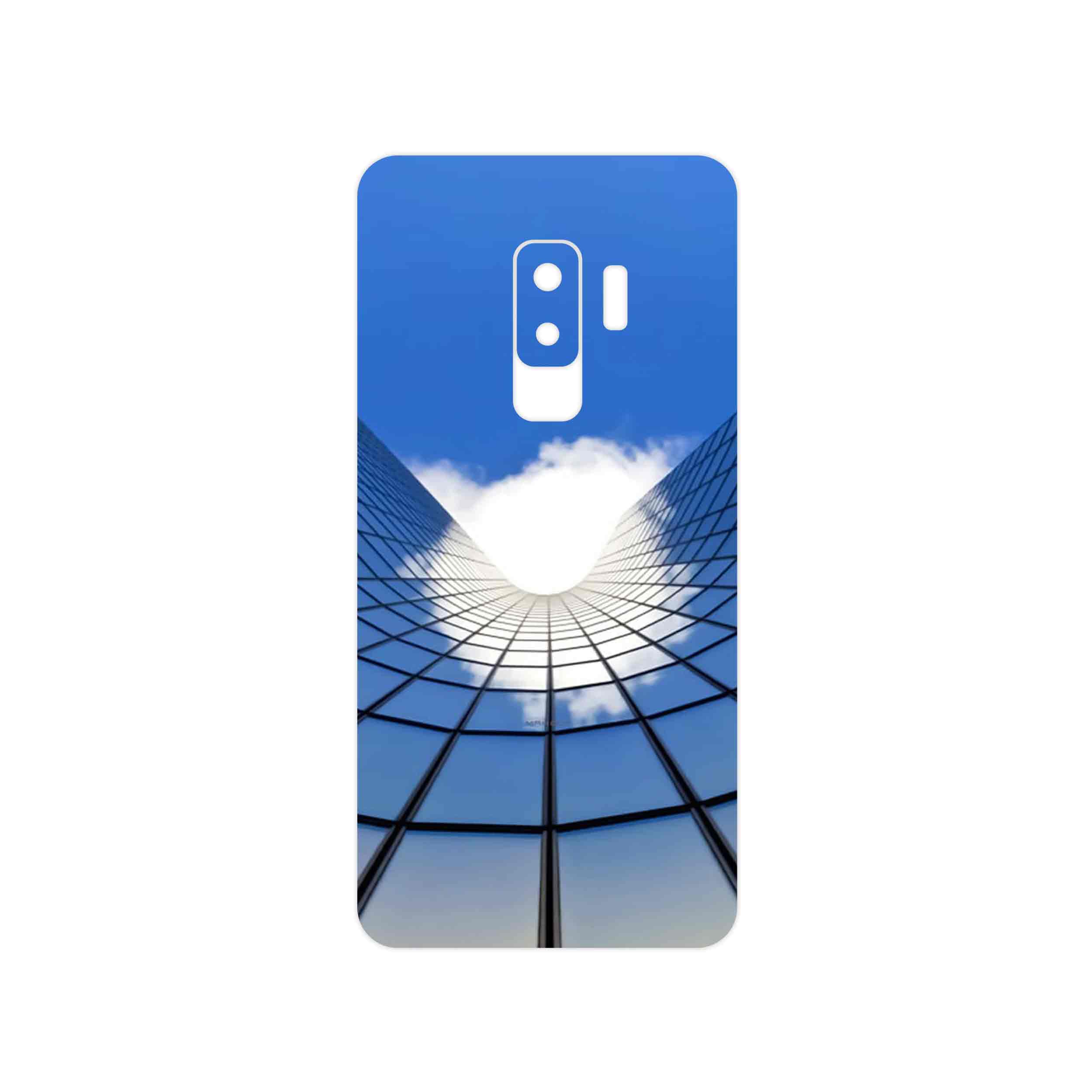 برچسب پوششی ماهوت مدل Glass skyscraper مناسب برای گوشی موبایل سامسونگ Galaxy S9 Plus