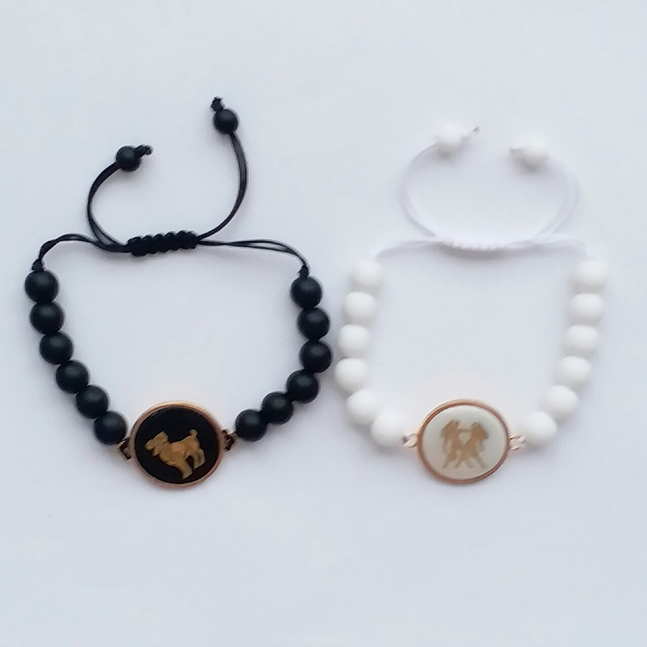 دستبند مدل ماه تولد خرداد و فروردین کد F34 مجموعه 2 عددی